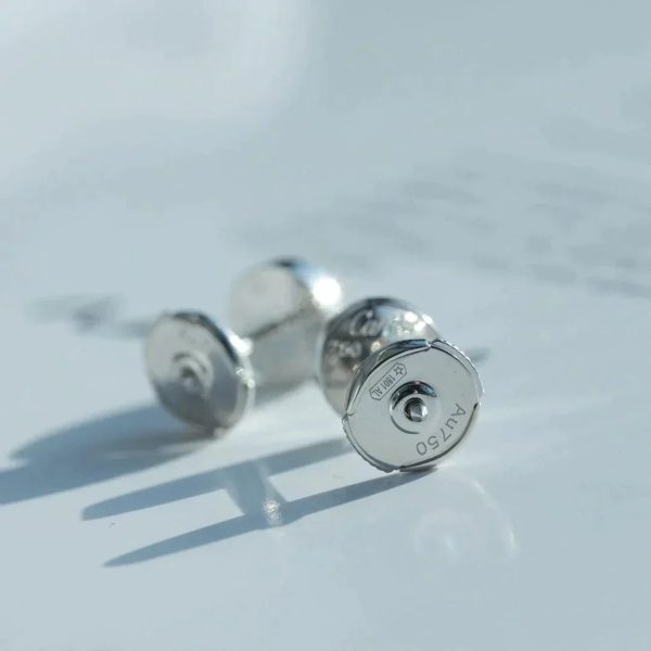 Love Earrings Silver 7.2mm