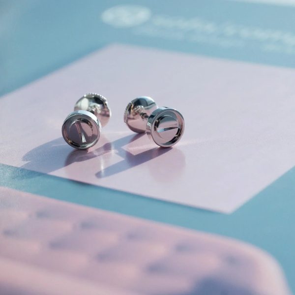 Love Earrings Silver 7.2mm