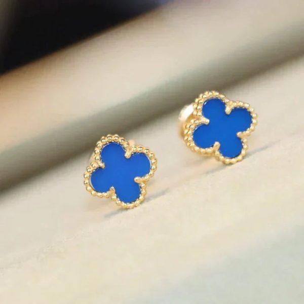 Clover Mini Turquoise Earrings