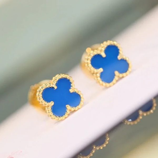 Clover Mini Turquoise Earrings