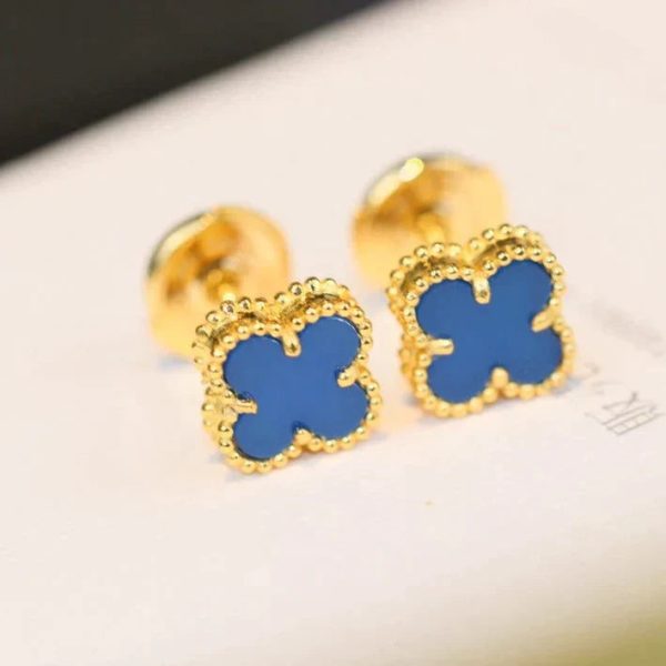 Clover Mini Turquoise Earrings