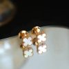 Frivole Gold Flower Earrings