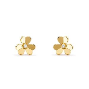 Frivole Gold Flower Earrings