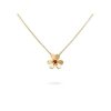 Sweet Clover Carnelian Heart Necklace