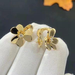 Frivole Gold Flower Earrings