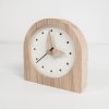 Classic Metal Silent Table Clock, 9.8 Inches (25 cm), Unique Desk Accessory, Original clock for gift, Desk Clock