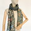 CROCHET PATTERN + VIDEO Wheat Stitch Sweater Scarf Crochet Pattern, Sizes xs-5X Size-Inclusive, Scarf with Sleeves, Instant Pdf Download