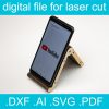 3D Print File Stl, Phone Holder