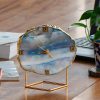 LED Mirror Table Clock – Digital Alarm & Snooze Display Time, Stylish Desktop Electronic Clock, Perfect Valentine’s Gift