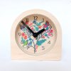 Wooden table clock laser cut file svg Glowforge decorative table clock svg cricut Wooden table clock numbers dxf cnc vector pattern