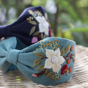 Hand Embroidered Headband | Unique and Stylish Hair Accessory | Handmade Boho Chic Headband for Women | Gift For Her | Birthday Gift