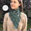 Avant Garde Modern Abstract Effervescence Women’s Scarf  – Add a touch of Modern Sophistication to your wardrobe with this artistic scarf.