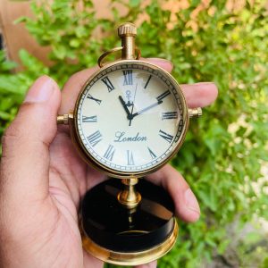 New design Brass Nautical Desk Clock – Elegant Table Watch for Home & Office Decor.