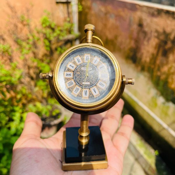 Desk Clock/Table Watch/Desktop Clock/Home & Office Desk Nautical Decor.