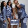 19momme  6A Grade Finest silk 100% s Silk Pajamas Set Pyjamas Two piece For Women