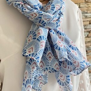 Scarf, Cheche, Women’s scarf, 100% cotton, Women’s gift