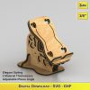 Phone Stand STL File, 3D Printable Phone Stand STL file, Phone Holder stl file Digital Instant Download, 3D Stl model, Stand STL Print File