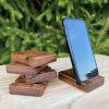 Metal Cell Phone Desk Holder, Minimalist Motorcycle Figure for Phone and Tablet Stand, Special Business Man Gifts, Unique Office Decor
