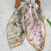 68cm 100% Mulberry Silk Scarf Square, Women’s Scarf, Fashion Scarf, Bandana, Bag Accessory, Vintage Silk Scarf，Gift-Packaged Free Shipping