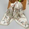 Robin Print Scarf In a Gift Bag