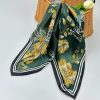 100% Mulberry Silk,Pure Silk Solid Color Square Scarf 53cm/21”, 65cm/25”,Gift for Her