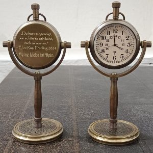 Personalized Desk Clock – Birthday Gift – Office Desk Clock – Anniversary Gifts – Gift for couples – Clock of Success – Christmas Gift