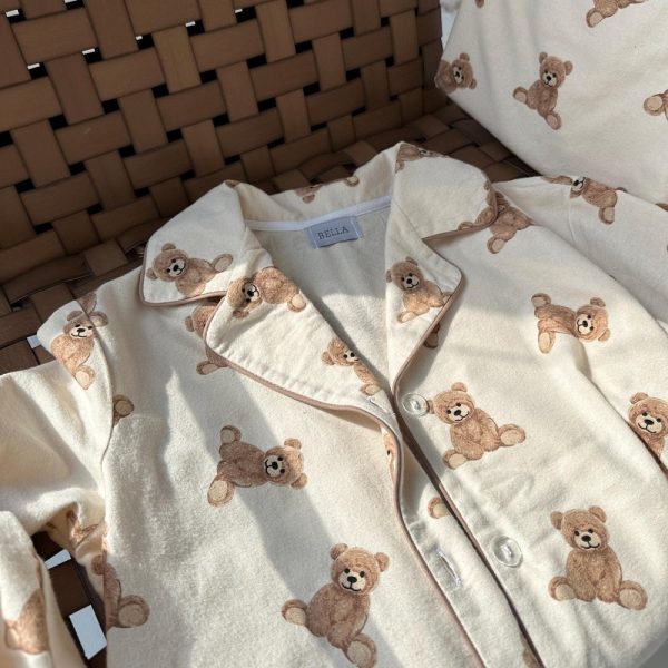 Flannel pajamas, Cozy pajamas, Winter sleepwear, Warm pajamas, Women’s pajamas, Cotton pajamas, Natural cotton pajamas,