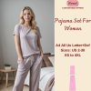 Women’s lounge set pdf sewing pattern – pajamas – lounge set – women’s pj’s – projector sewing pattern – women’s pajamas – shorts set