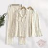Stylish Gingham Printed Cotton Pajamas Set, Woman’s Night Dress, Handmade Pj’s Set For Girl’s, Bridesmaid Cotton Pj’s Set