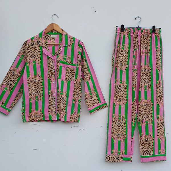 Stylish Night Suit for Women, Summer Wear Night Suit, Handmade Cotton Night Suit Set for Women’s, PJ Set, Pajama Set, Women’s Night Dress