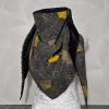 Personalized Luxurious Valentine’s Gift: Thick, Soft Merino Wool Scarf with Custom Embroidery
