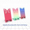 Smartphone Stands CNC and Laser Cut Files, Digital Download, Charging Station, Gift Project, SVG DXF Ai Pdf