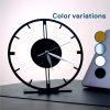 Silver-Plated Vintage Desk Clock – Spring-Activated Pop-Up Design, Retro Gift Idea