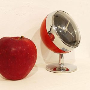 Space Age Table Clock, Working MCM Modern Clock, Oldschool Table Clock, Cute Retro Atomic Age Desk Clock