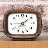 Rare Postmodern Pendulum desk clock Neo Art Deco by Citizen