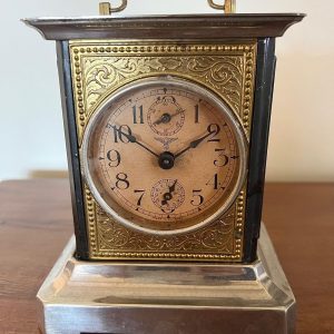 Vintage Desk Clock H 15cm