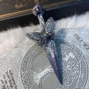 Personalized Women’s Dagger, Handmade Butterfly/Flower Dagger, Unique Bridesmaid Gift, Cosplay Accessory, Gothic Dagger