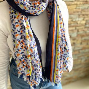 Scarf, Shawl, Stole, Women’s printed scarf, 100% cotton, Women’s gift, Accessories