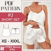 Total black organic cotton pajama set pajamas PJs Clothing Hen party pajamas  Women Sleepwear Luxurious Loungewear Matching sets