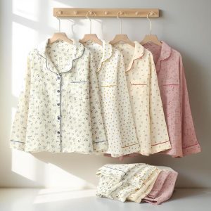 Pure Cotton Floral Pajamas | Muslin Cotton | Lounge Wear Women’s Pajama Set | Cute Sleepwear | Bachelorette Pajamas |  Matching PJs|Comfort