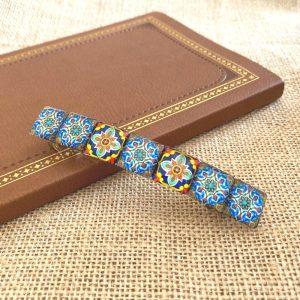 Hair Barrette Thick Hair Large Hair Clip Unique Handmade Accessory Stylish Gift for Women