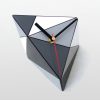 Stunning Mid Century minimalist Ceramic Desk Clock By Diehl